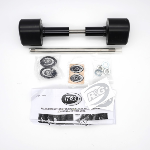 R&G Crash Protectors - Aero Style for Honda CB400SF '08-